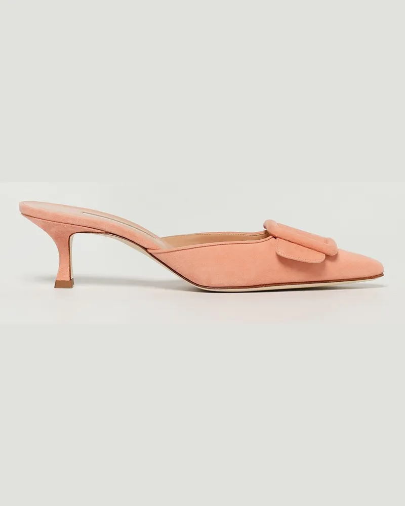 Manolo Blahnik Schuhe damen Korall