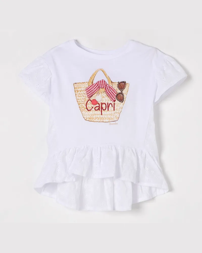 Monnalisa T-shirt kinder Weiß