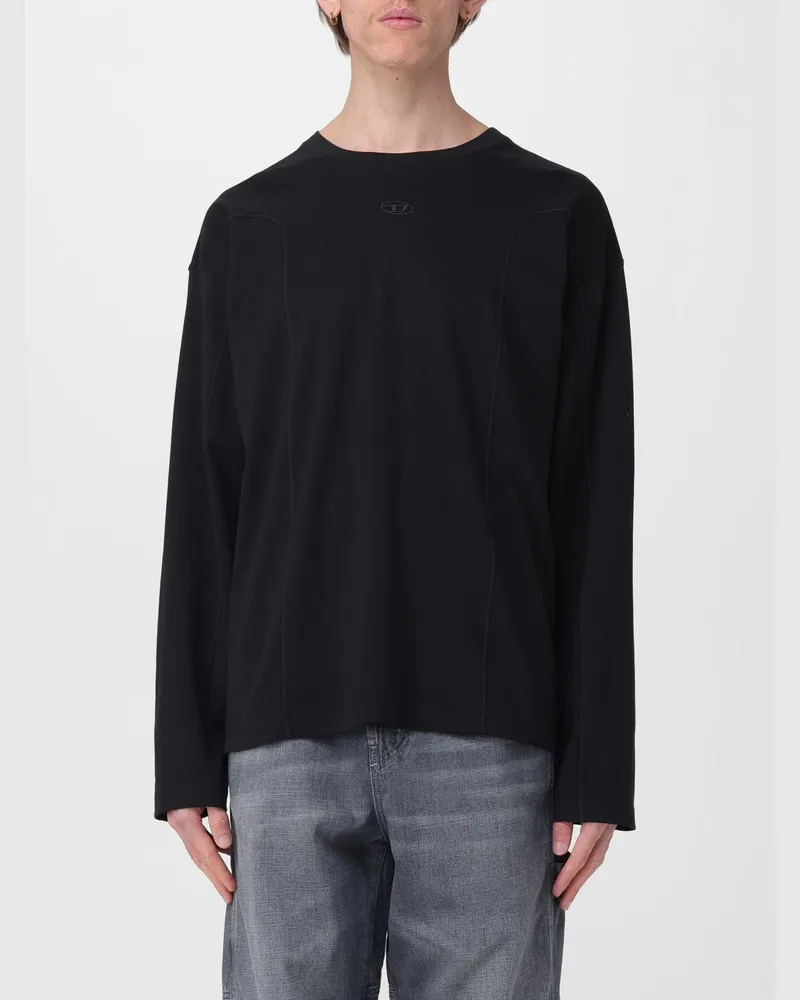Diesel T-shirt herren Schwarz