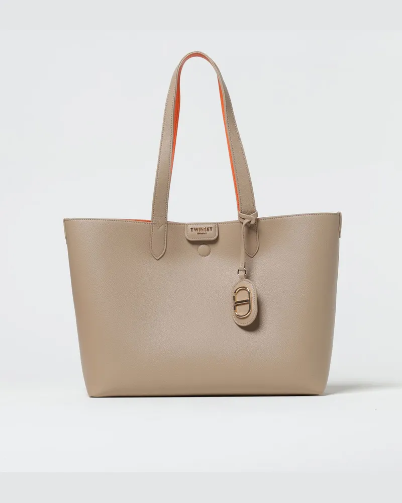 Twin-Set Schultertasche damen Beige