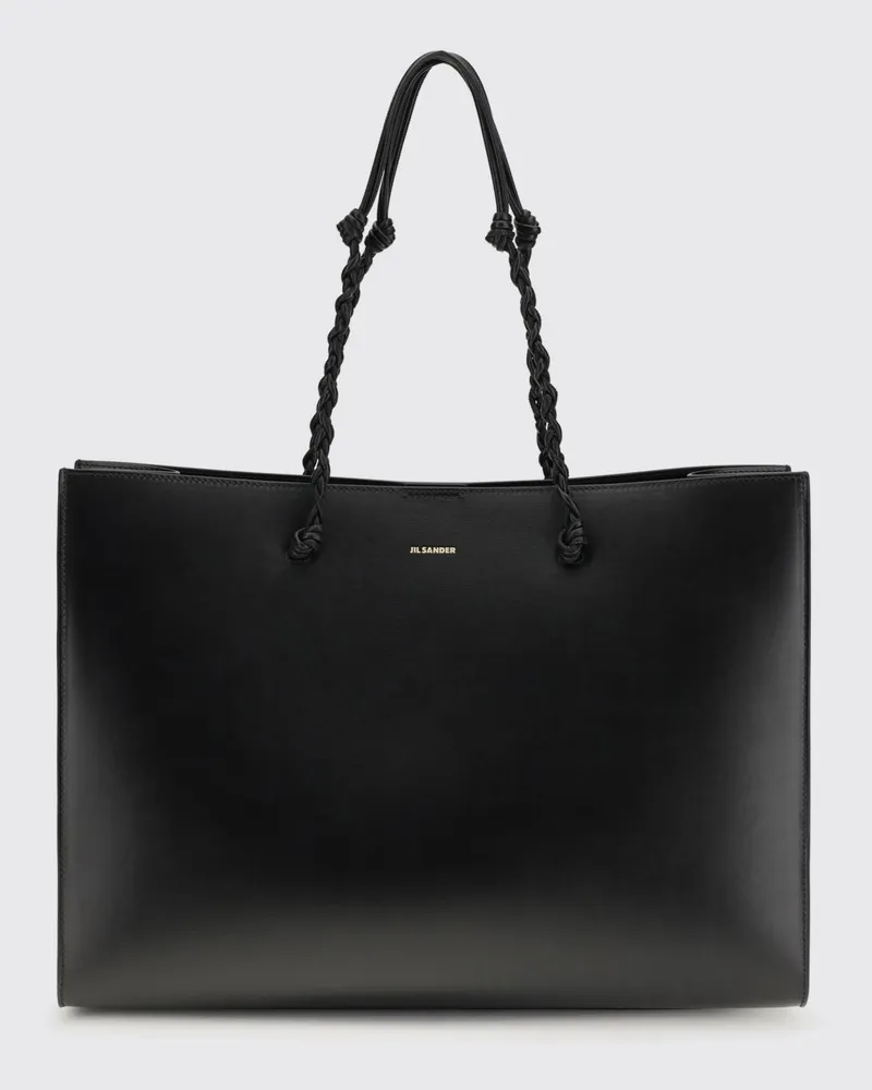 Jil Sander Schultertasche damen Schwarz