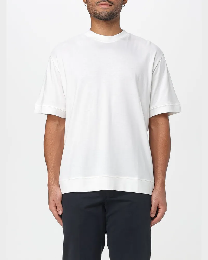 Paolo Pecora Milano T-shirt herren Weiß