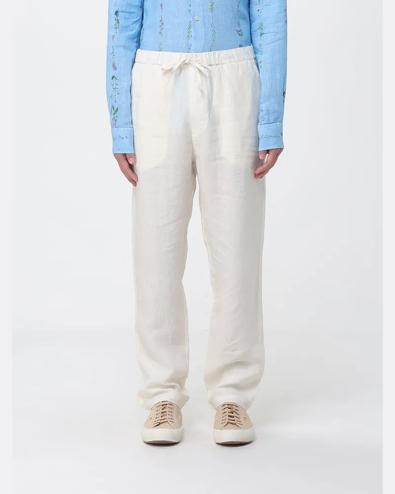 120% Lino Hose herren Butter