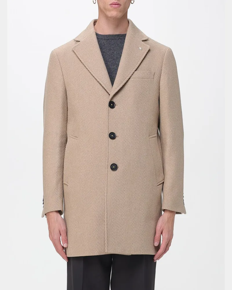 Manuel Ritz Mantel herren Beige