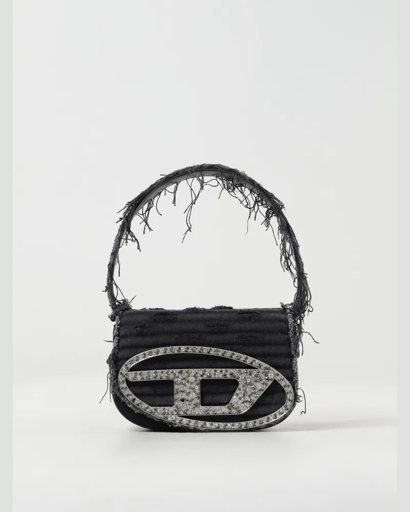 Diesel Schultertasche damen Schwarz