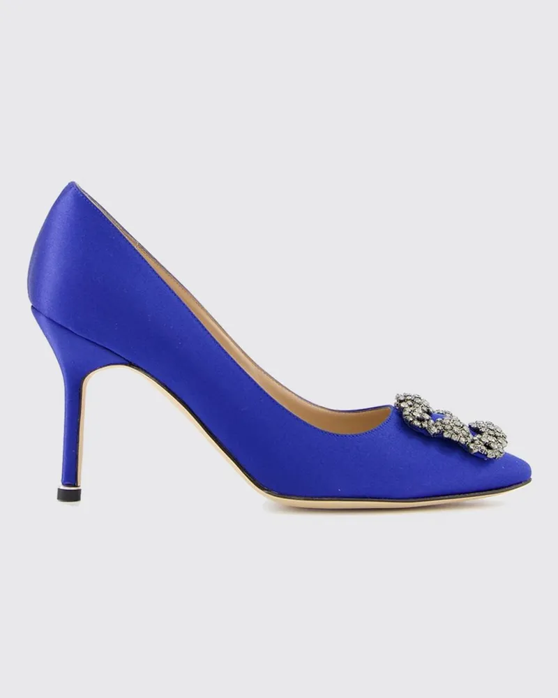 Manolo Blahnik Schuhe damen Blau