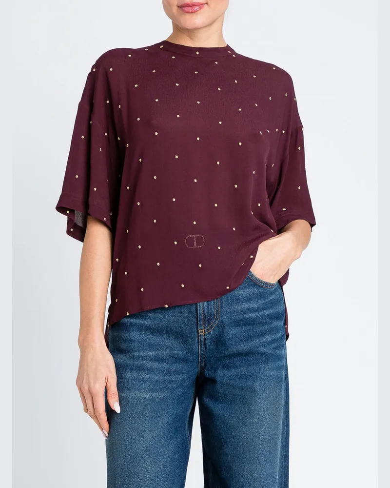 Twin-Set Top damen Violett