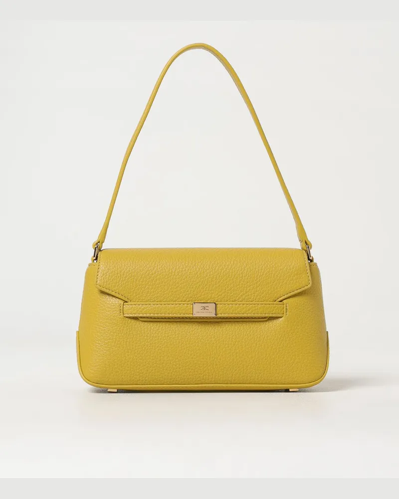 Elisabetta Franchi Schultertasche damen Gelb