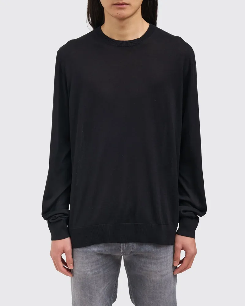 Paolo Pecora Milano Pullover herren Schwarz