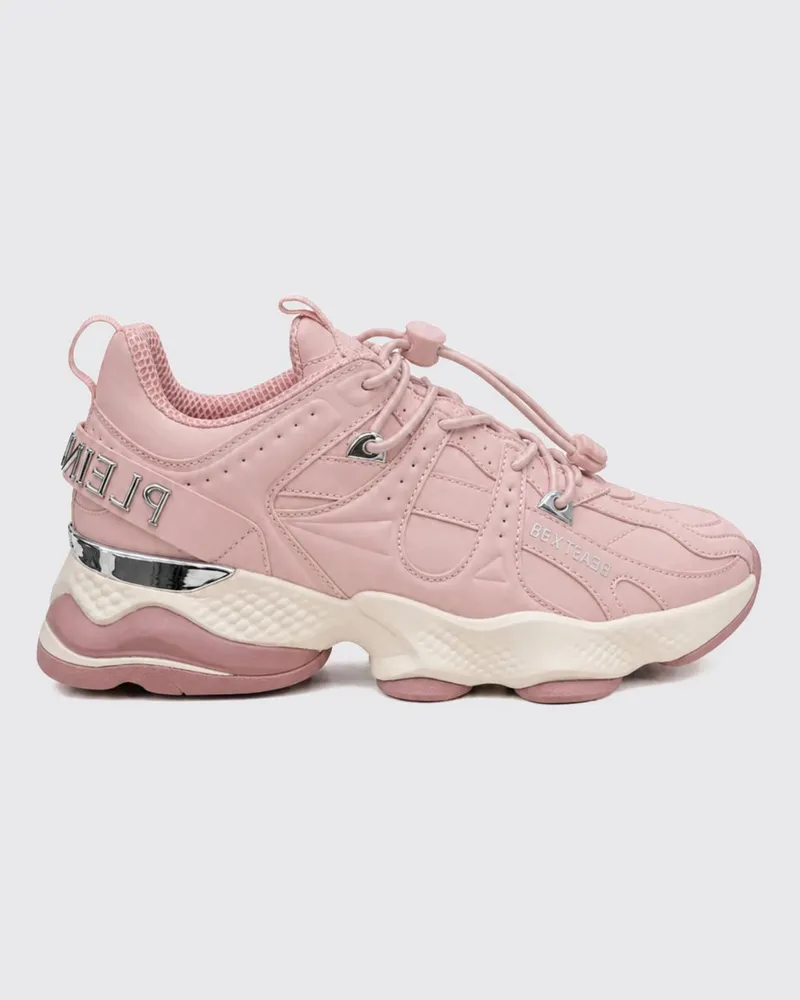 Philipp Plein Runner Beast X-01 Low-Top-Sneaker mit Kordelzugverschluss Fuchsia