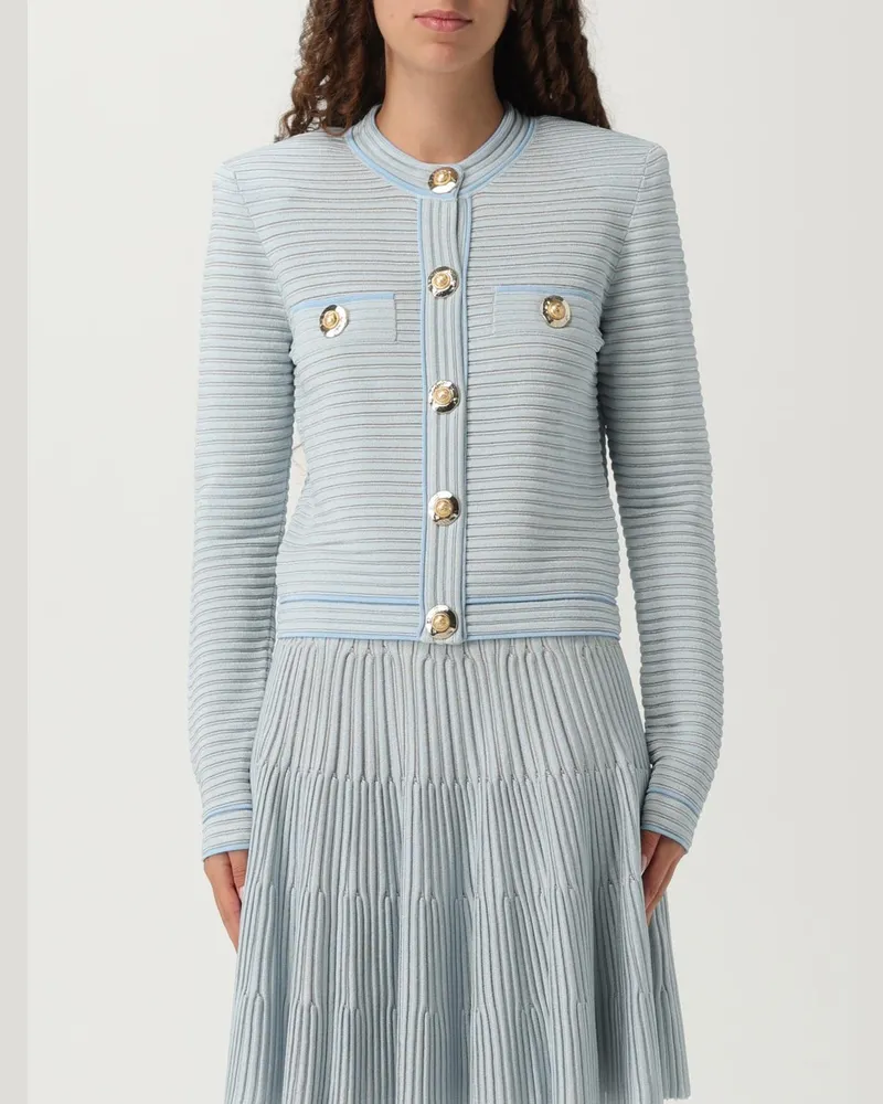 Balmain Pullover damen Blau