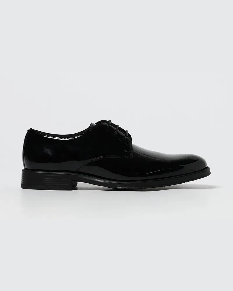 Paul Smith Lackleder-Derbys Schwarz
