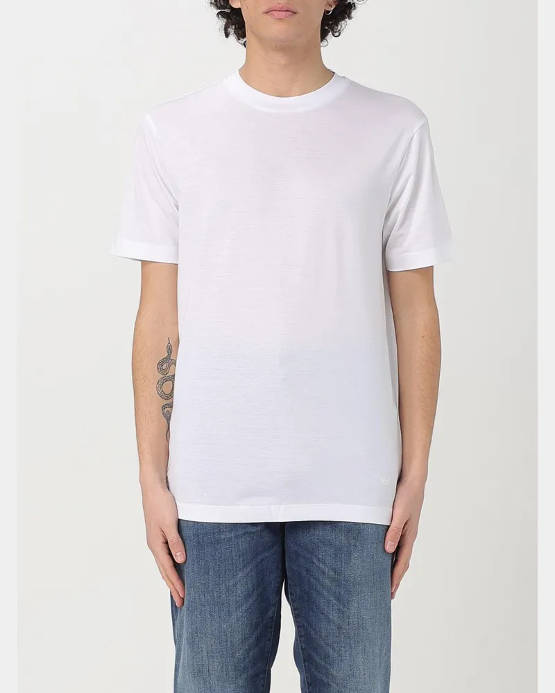 Emporio Armani T-shirt herren Weiß