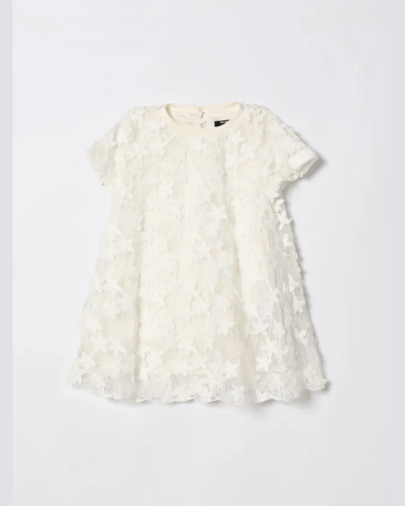 Balmain Kleid kinder Weiß