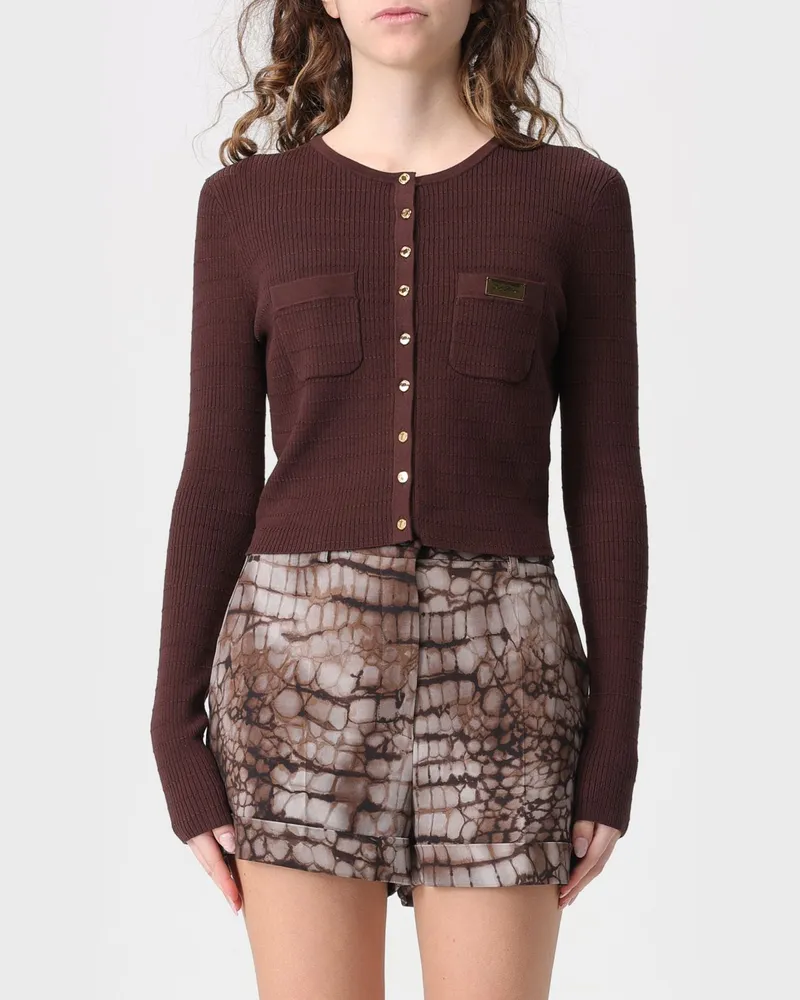 Elisabetta Franchi Pullover damen Braun