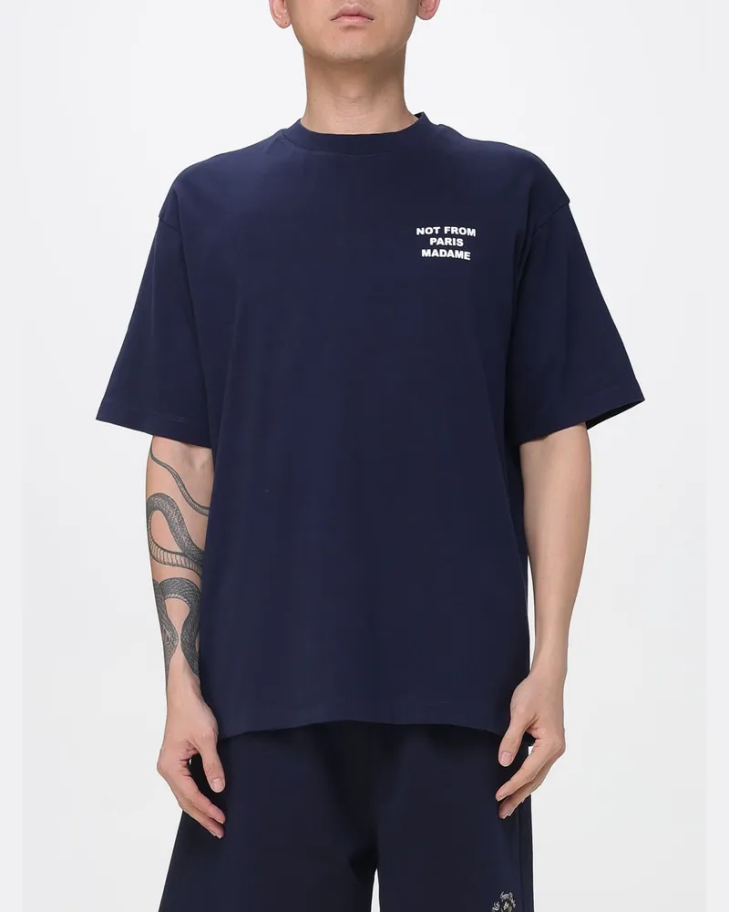 Drôle de Monsieur T-shirt herren Navy