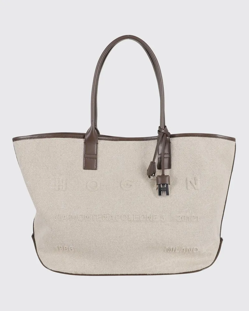 Hogan Rucksack damen Grau