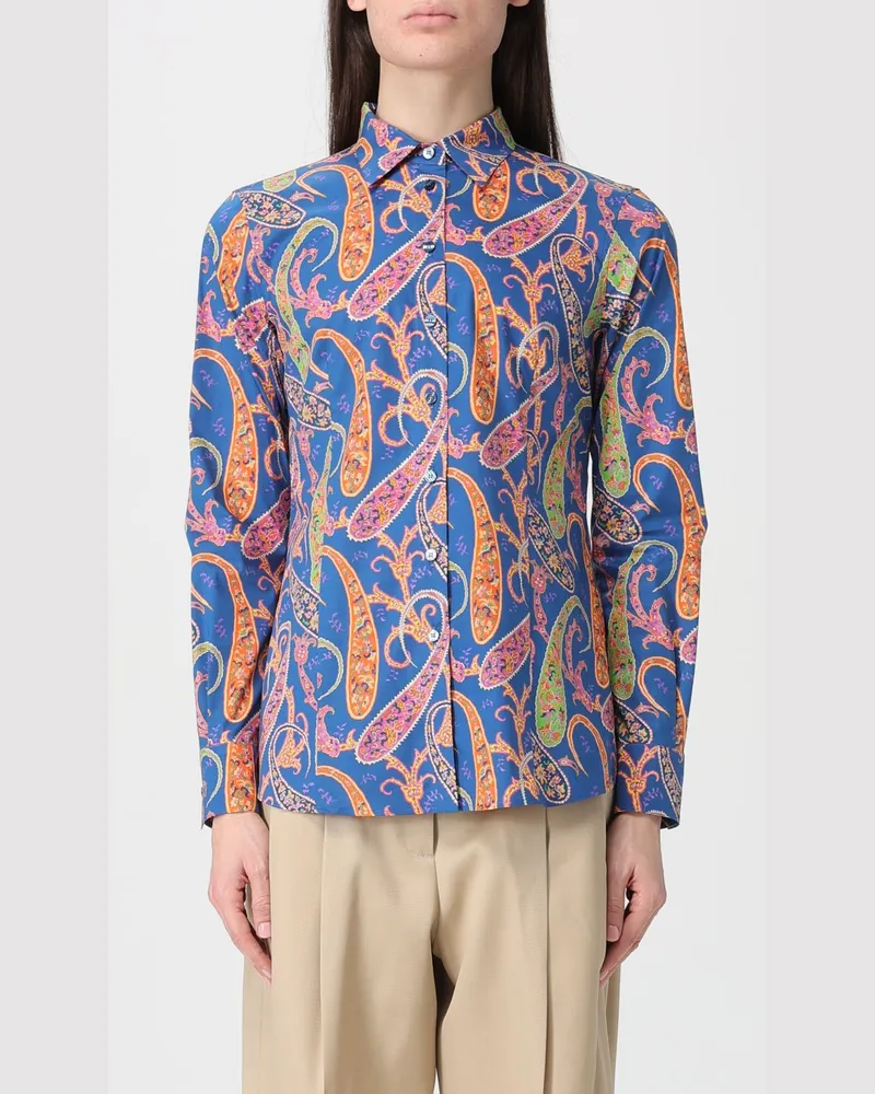 Etro Hemdbluse damen Blau