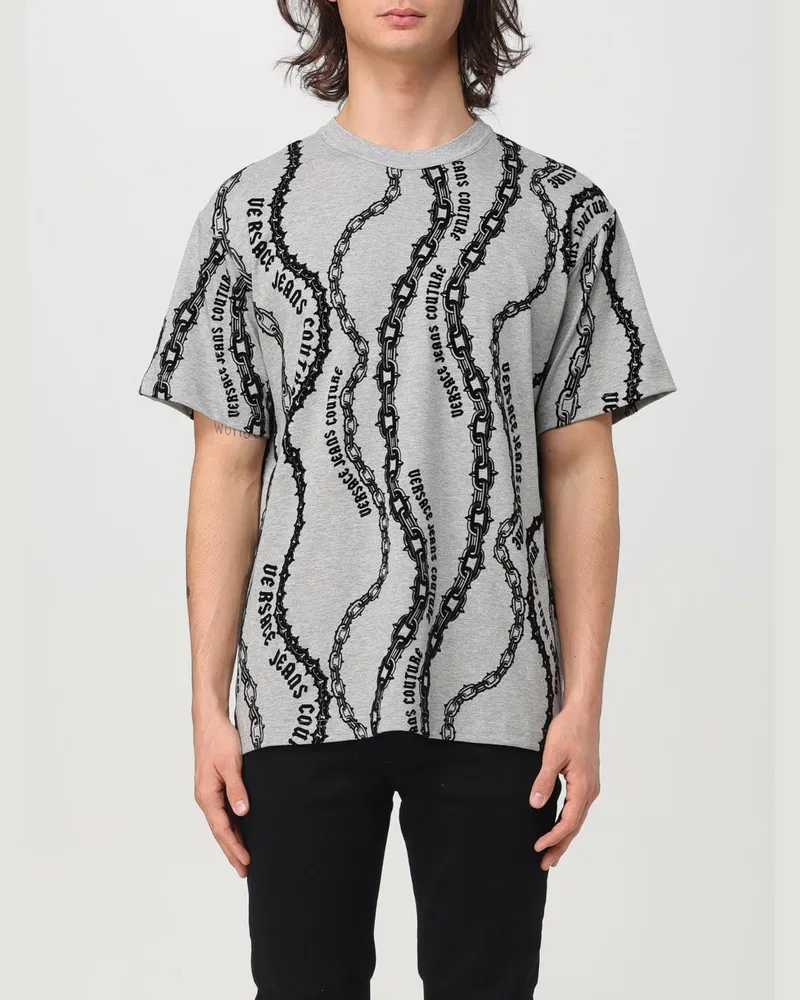 Versace Jeans T-shirt herren Grau