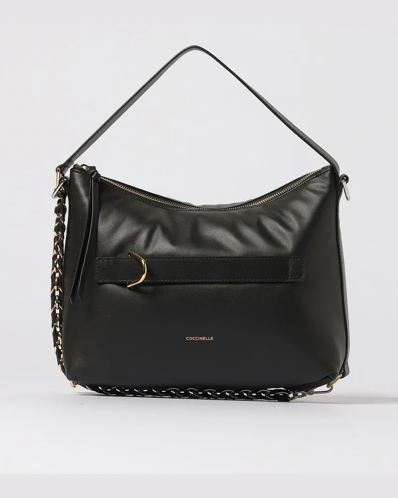 Coccinelle Schultertasche damen Schwarz