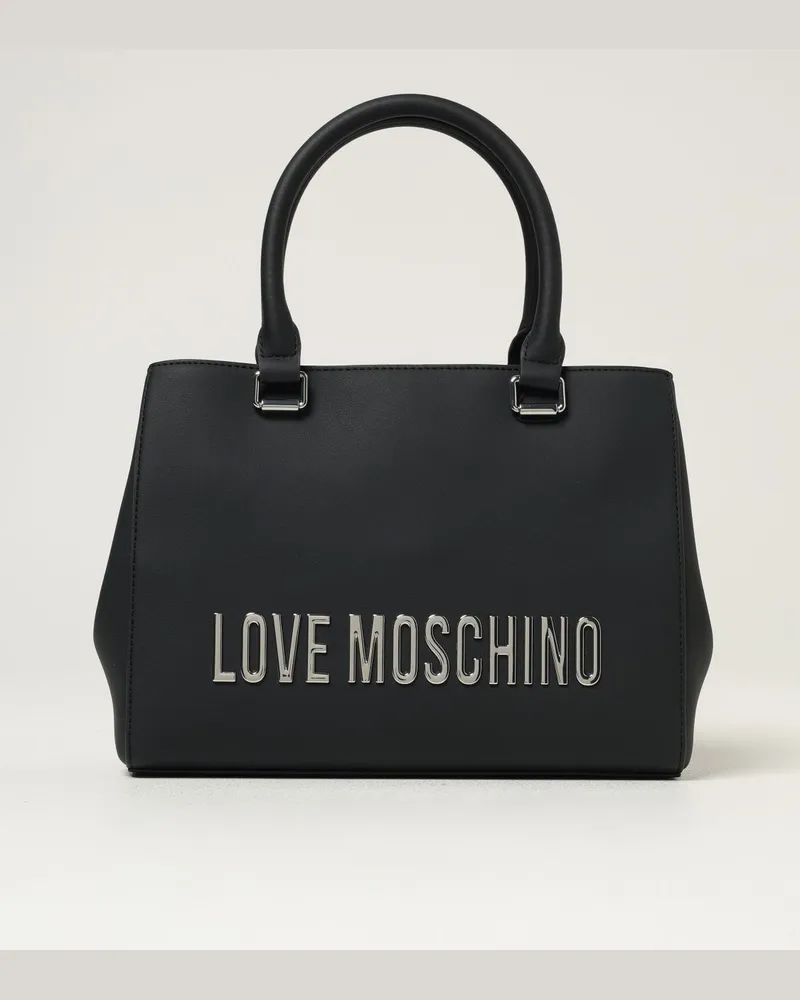 Moschino Schultertasche damen Schwarz