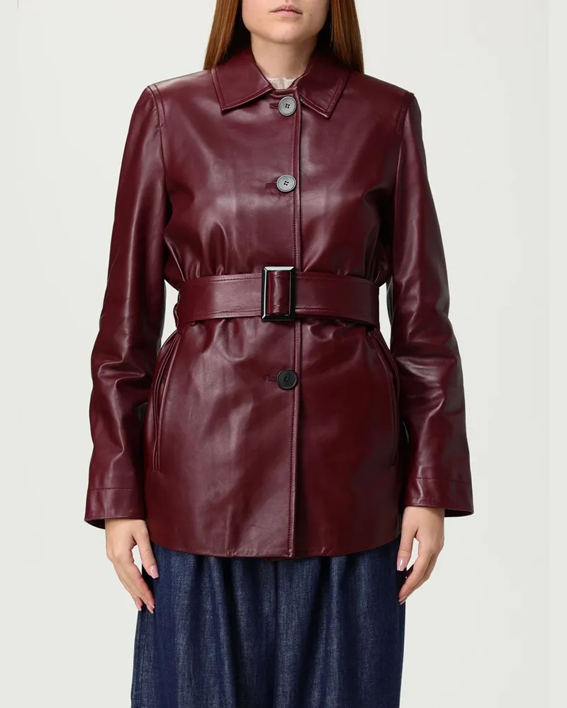 Max Mara Blazer damen Burgunderrot
