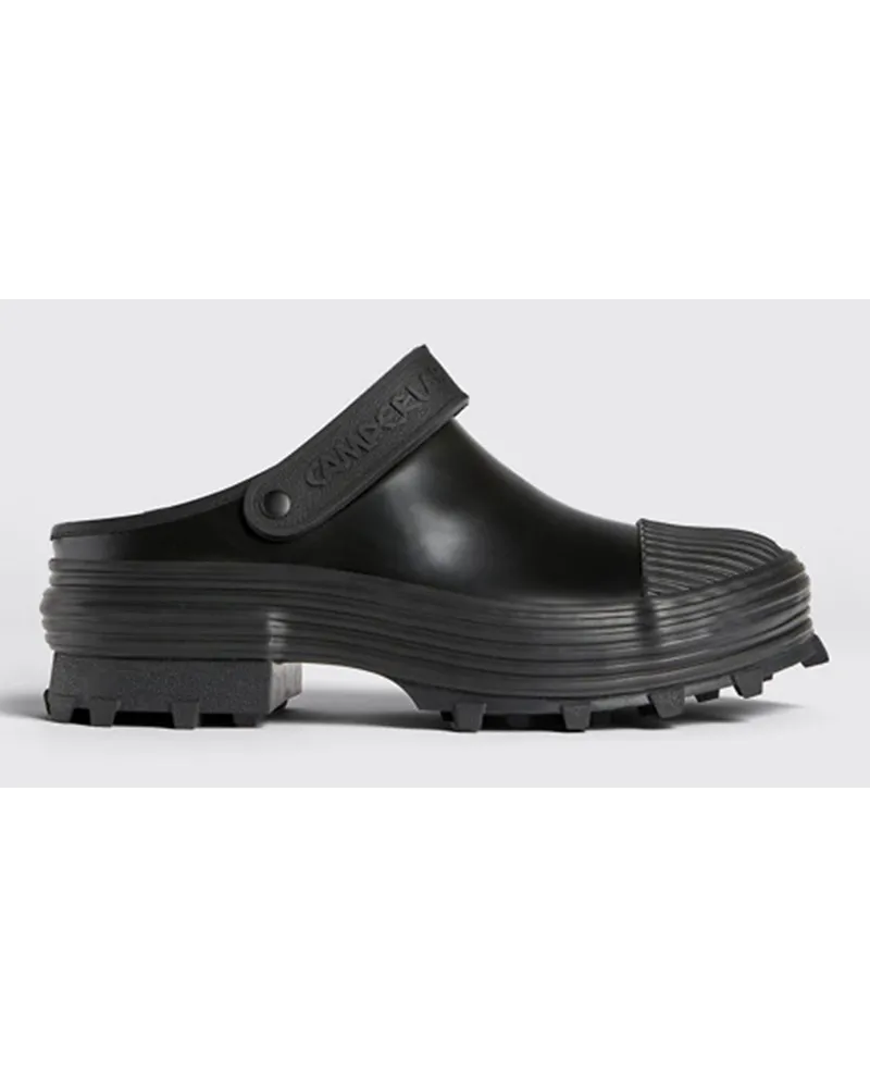 Camper Damen Flache Sandalen Schwarz