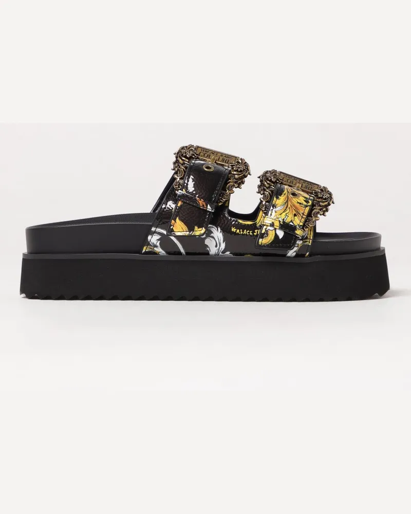 Versace Jeans Flache sandalen damen Schwarz