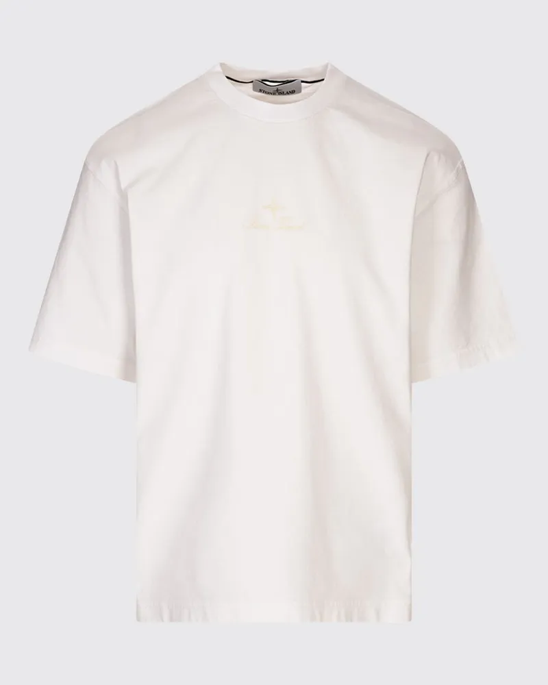 Stone Island Polo herren Weiß