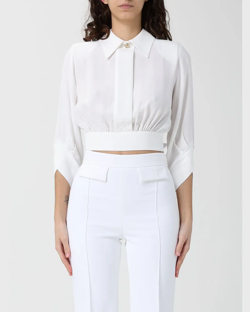 Elisabetta Franchi Hemdbluse damen Ivory