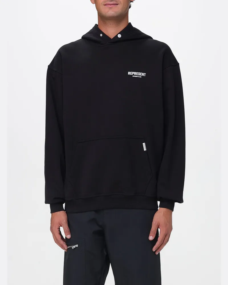 REPRESENT Sweatshirt herren Schwarz