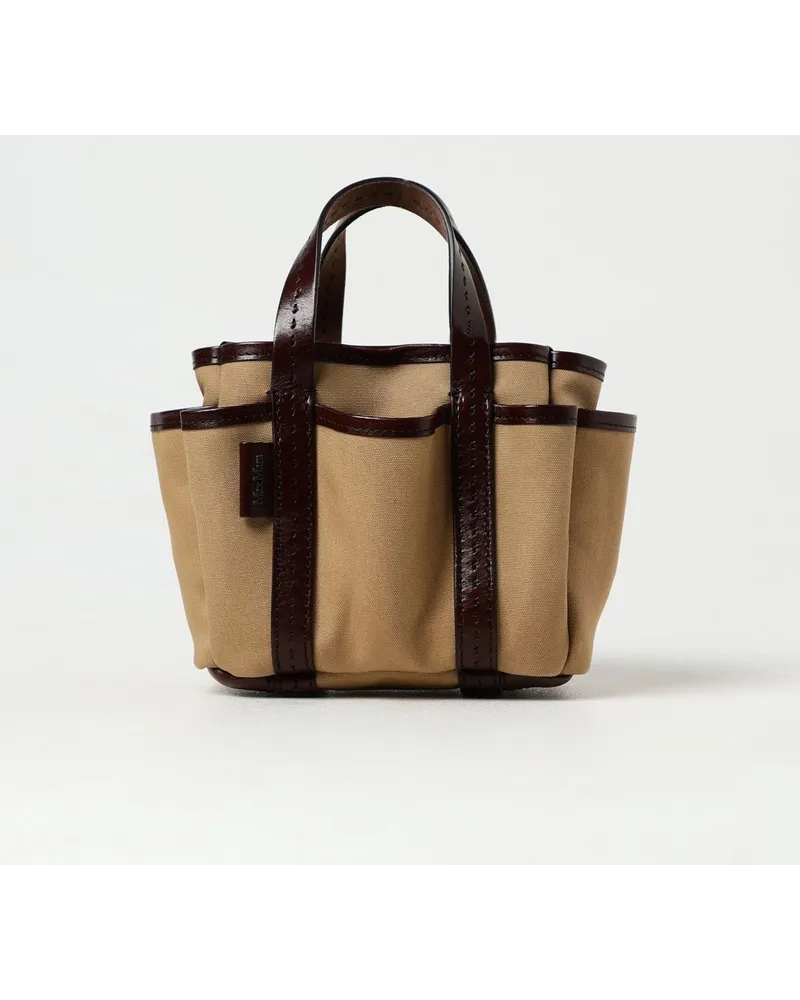 Max Mara Schultertasche damen Braun
