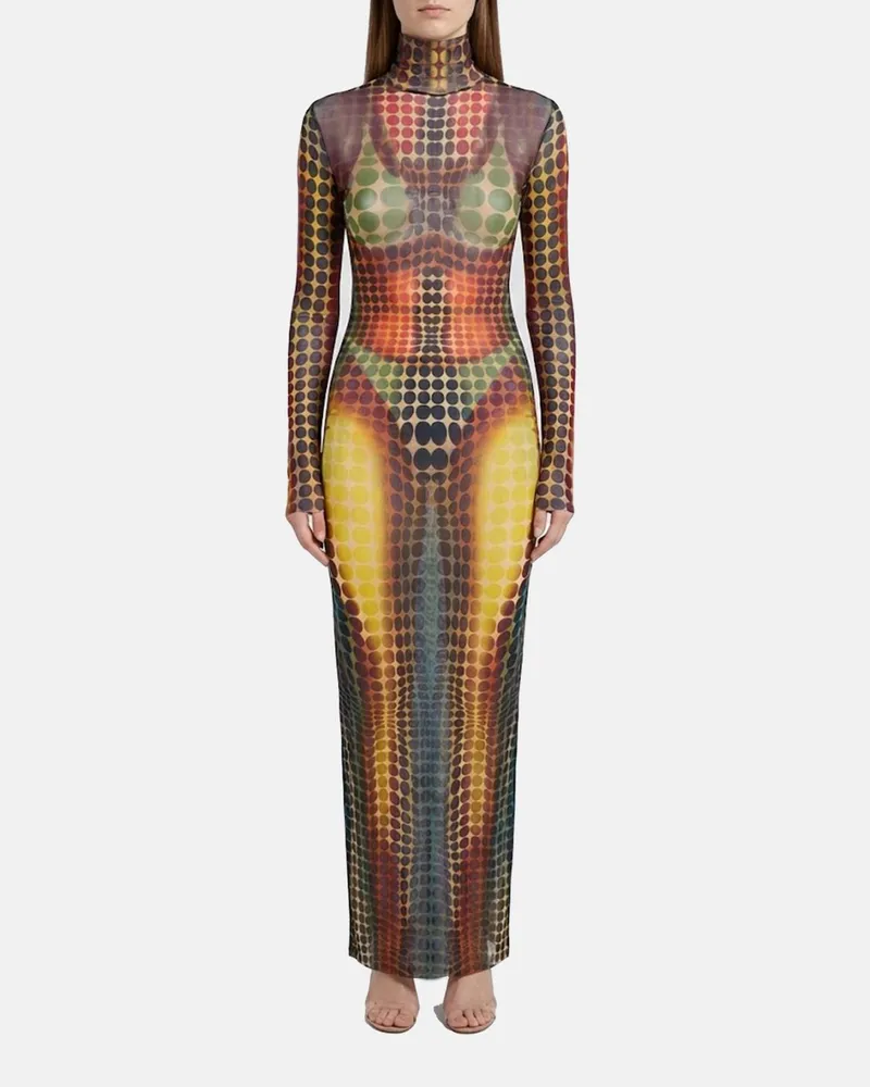 Jean Paul Gaultier Kleid damen Bunt