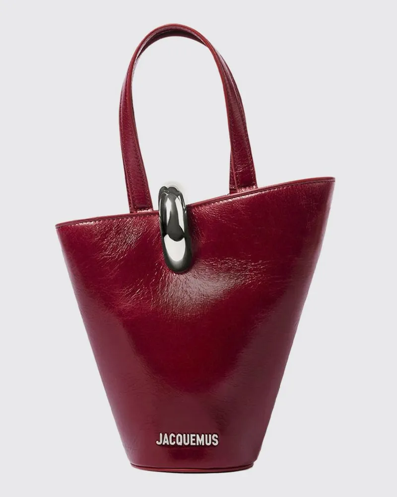 Jacquemus Schultertasche damen Burgunderrot