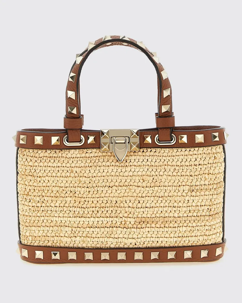 Valentino Garavani Schultertasche damen Beige