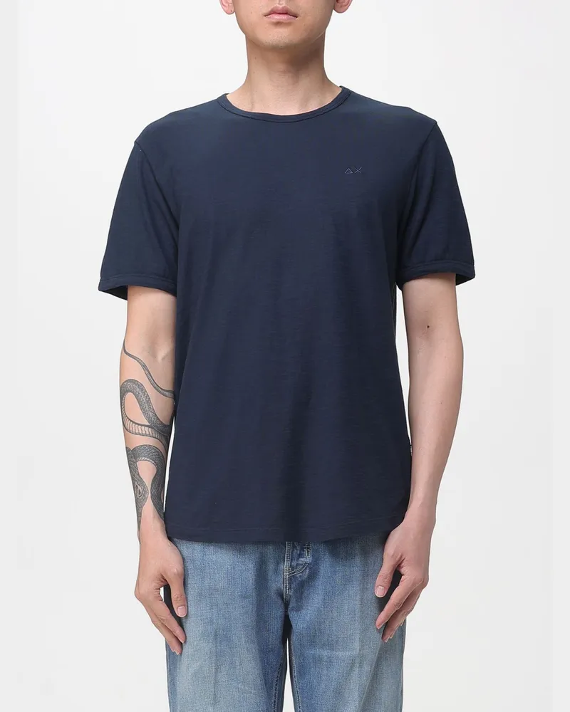 Sun68 T-shirt herren Navy