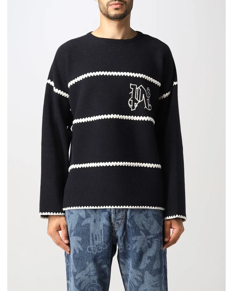 Palm Angels Pullover herren Navy