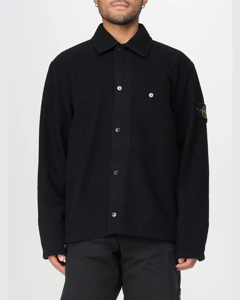Stone Island Hemd herren Schwarz