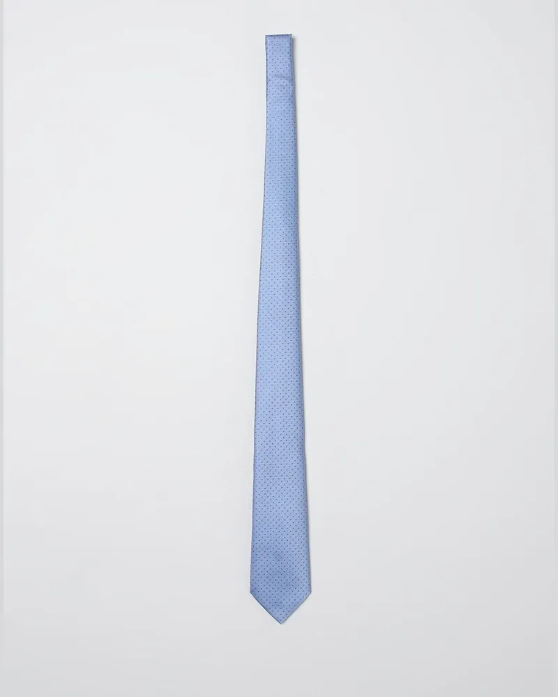 Emporio Armani Krawatte herren Hellblau