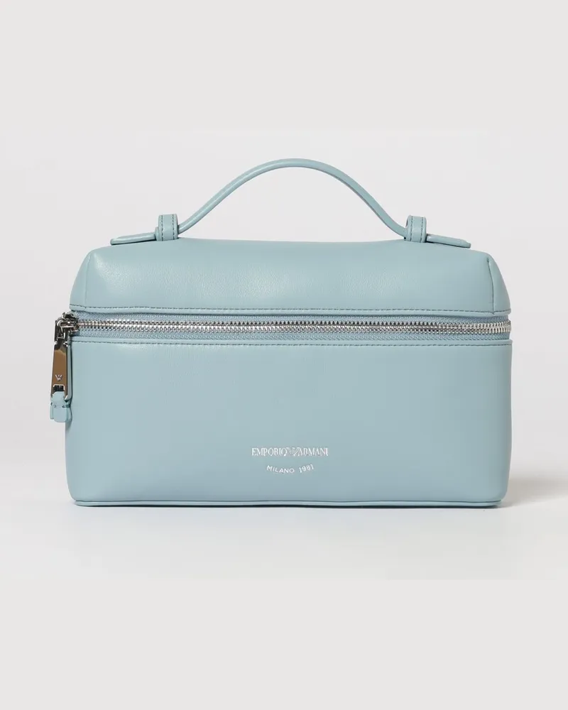 Emporio Armani Lilly Ledertasche Hellblau