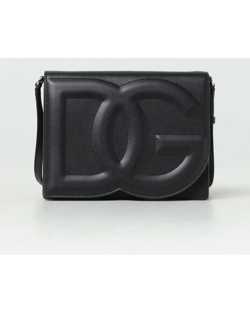 Dolce & Gabbana Umhngetasche damen Dolce & Gabbana Schwarz
