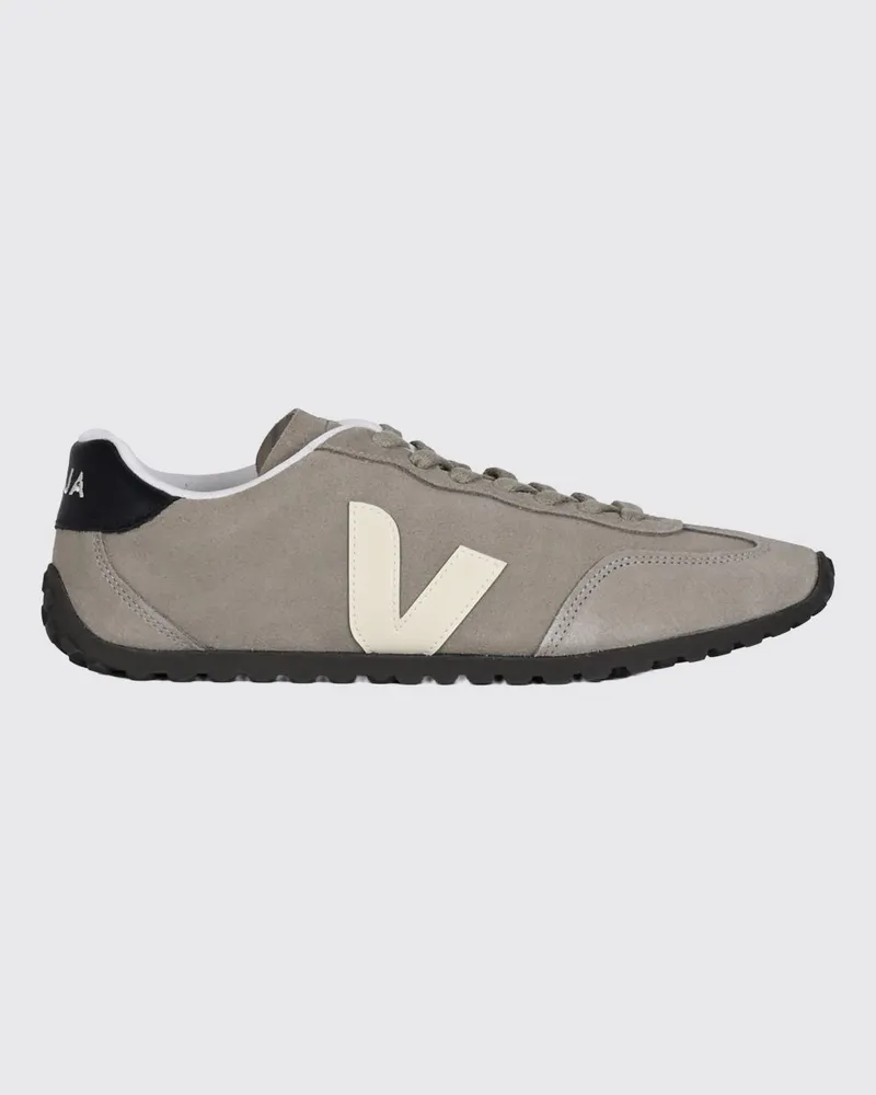 VEJA GT Low-Top-Sneaker aus O.T.-Leder mit gezackter Sohle Taubengrau