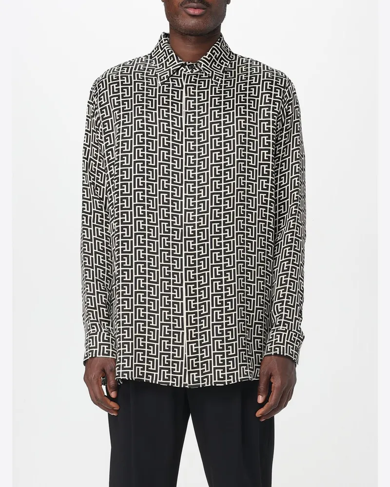 Balmain Hemd herren Beige