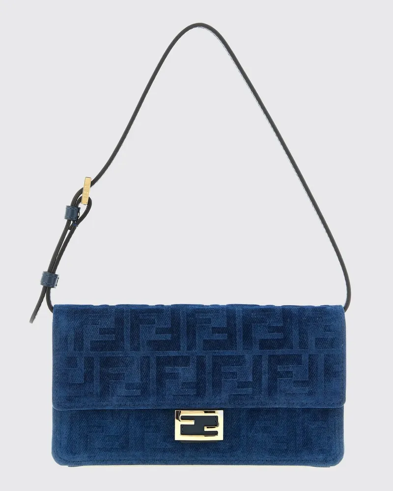 Fendi Schultertasche damen Blau