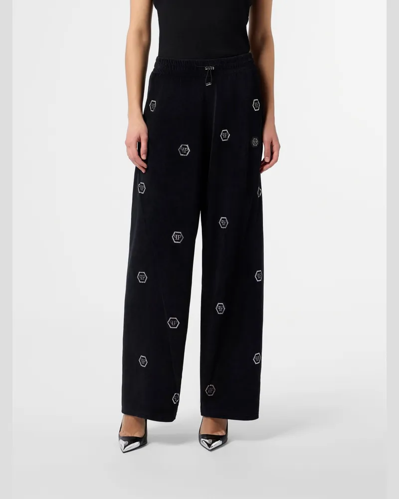 Philipp Plein Hose damen Schwarz