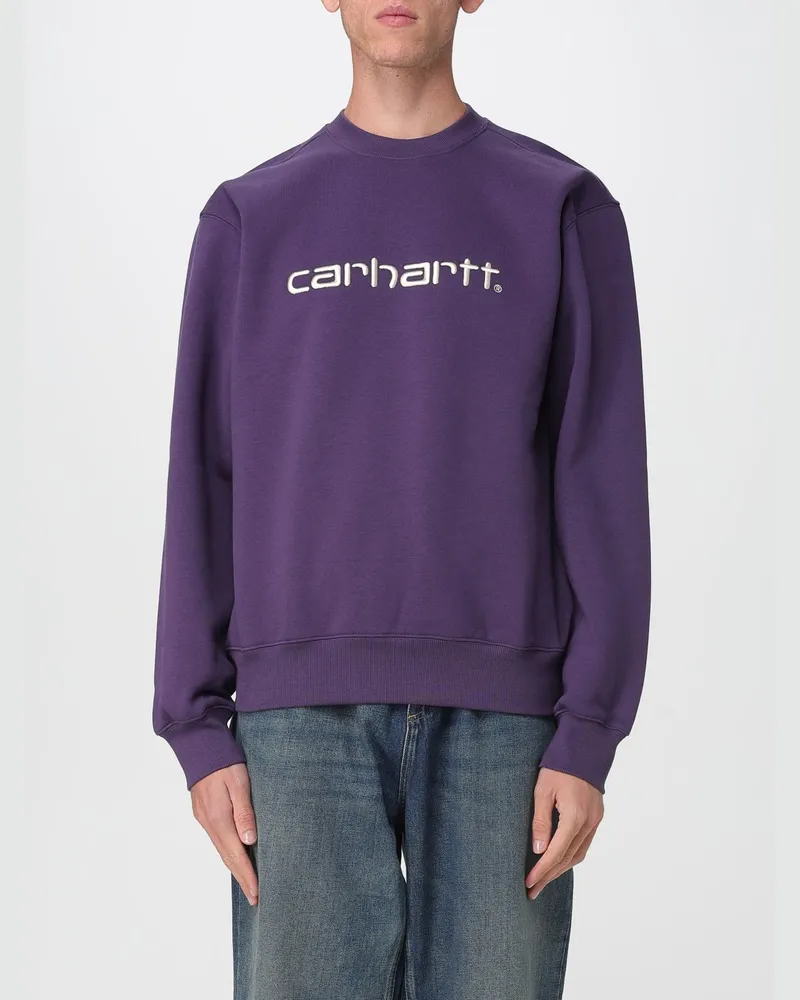 Carhartt WIP Sweatshirt herren Violett