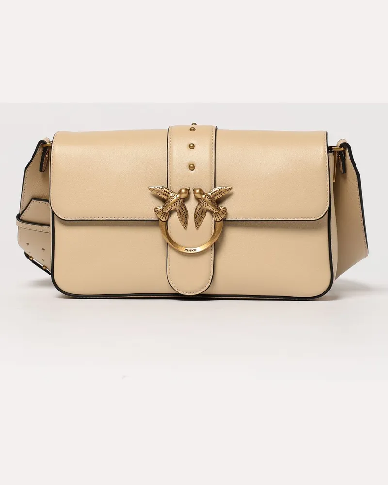 Pinko Schultertasche damen Beige