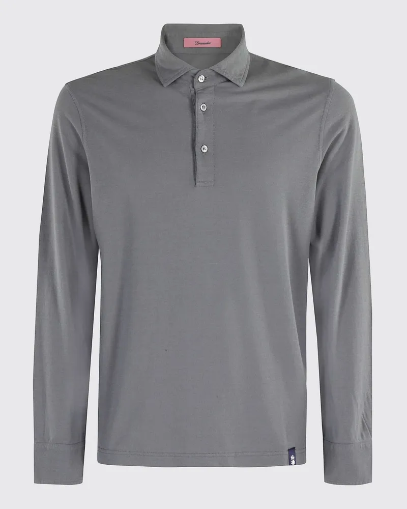 Drumohr  T-shirt herren Anthrazit