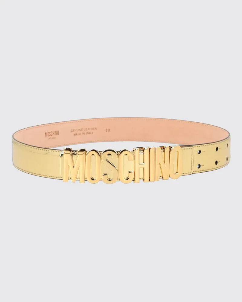 Moschino Gürtel damen Gold