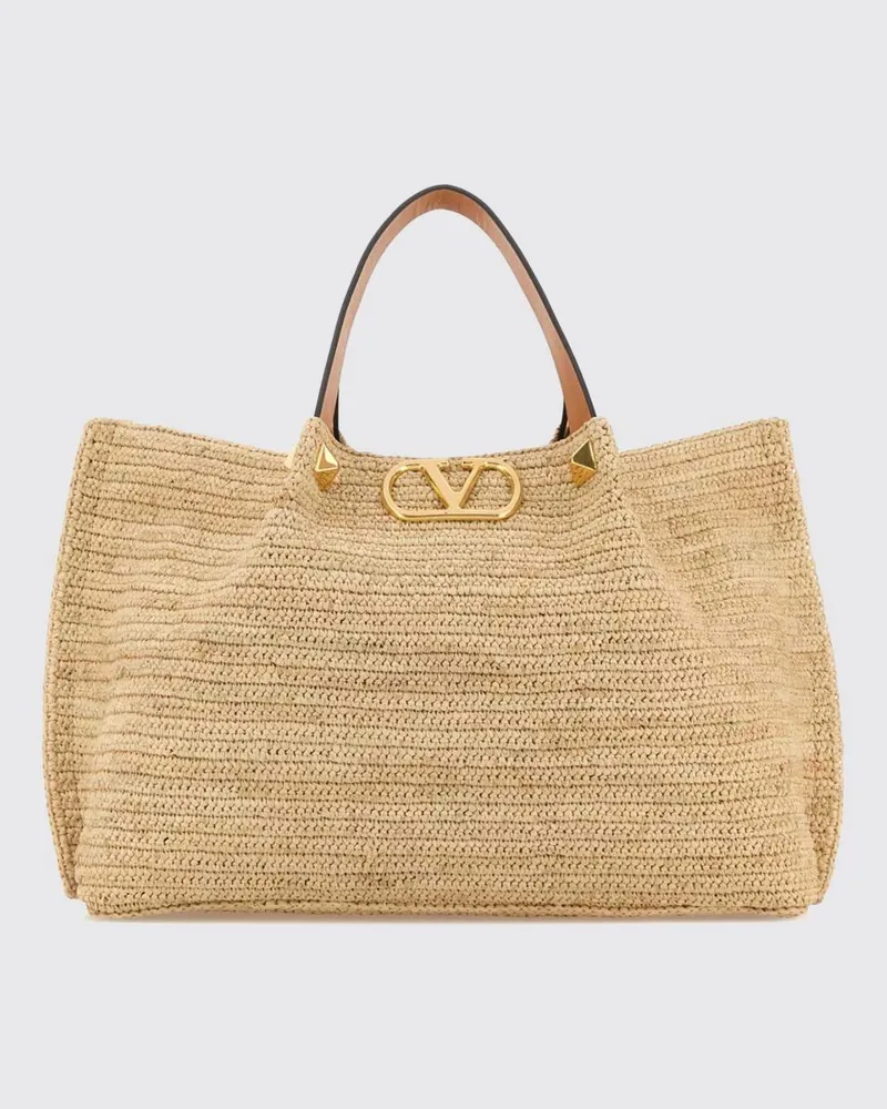 Valentino Garavani Schultertasche damen Natural